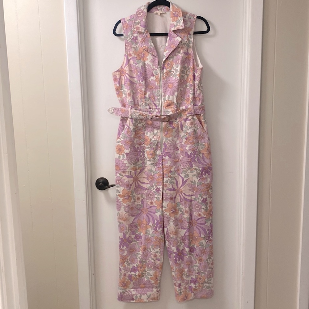 Large Jean material Jumpsuit